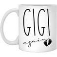 thumbnail image 1 of Gigi Again Mug, Gigi Again Pregnancy Announcement, Gigi Reveal, Gigi To Be Gift, Baby Announcement Gigi Again, Rae Dunn Style Mug 11oz, 1 of 1