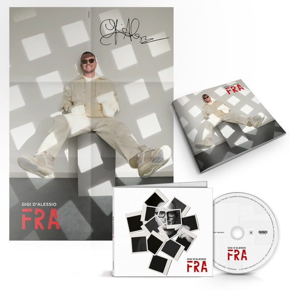 Gigi D'alessio - Fra - Autographed Tour Edition Digipak with Poster - Music & Performance - CD