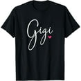 thumbnail image 1 of Gigi For Women Grandma Mother's Day Christmas T-ShirtMen and women, Black T-shirt, size: Extra large S-4XL, 1 of 4