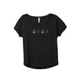 thumbnail image 1 of Gigi Friends Women's Fashion Slouchy Dolman T-Shirt Tee Heather Black 3X-Large, 1 of 3