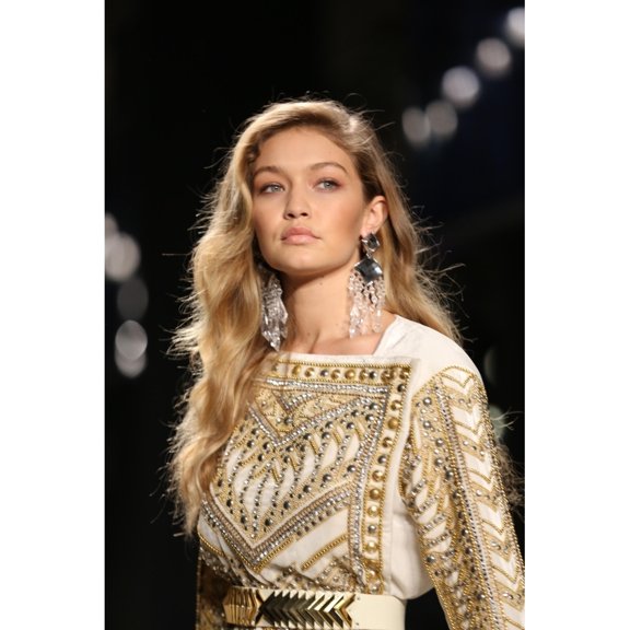 Gigi Hadid At Arrivals For Balmain X H&M Collection Launch Photo Print
