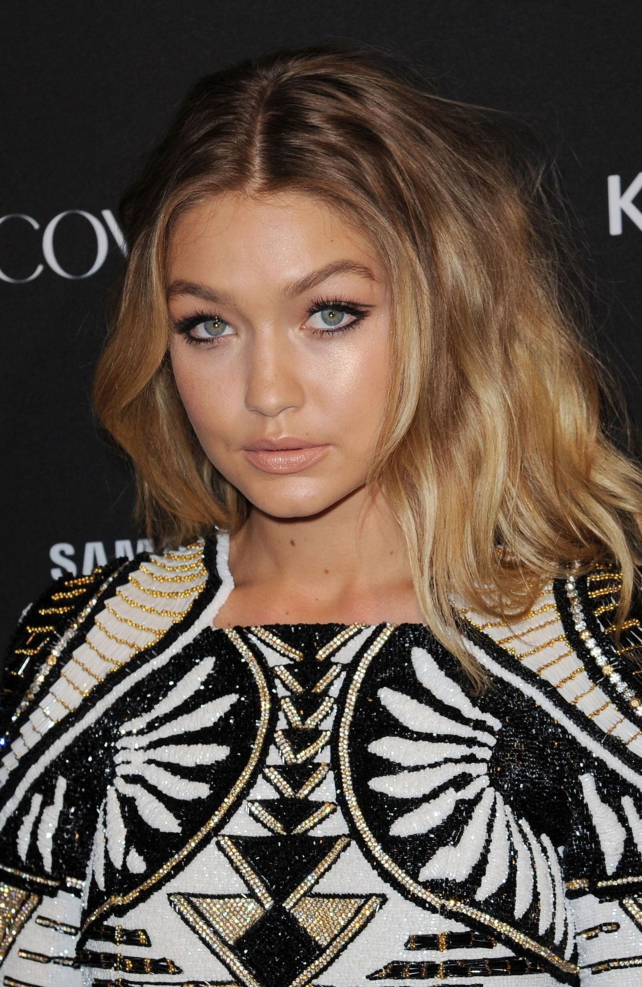 Gigi Hadid At Arrivals For HarperS Bazaar September Icons Party Canvas Art - (16 x 20)