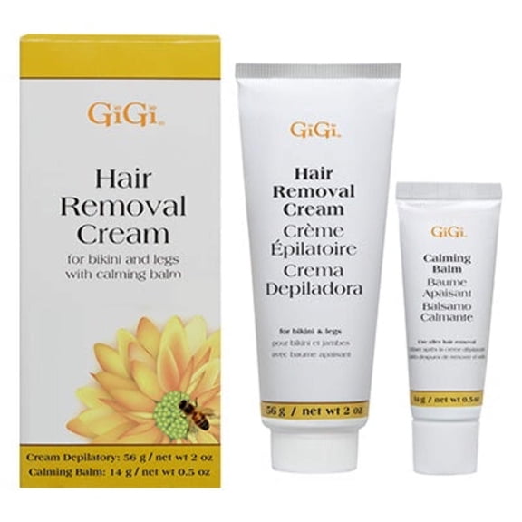 Gigi Hair Removal Cream for Bikini with Calming Balm