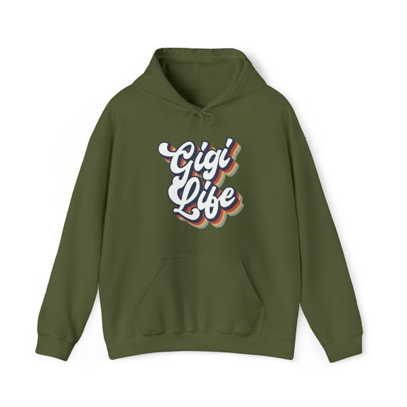 Gigi Life Hoodie, Gifts, Hooded Sweatshirt