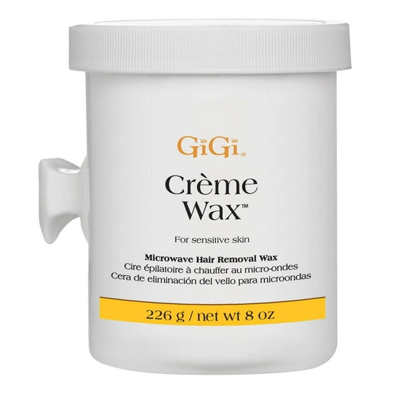 Gigi Microwave Creme Wax 8 Oz.,Pack of 3