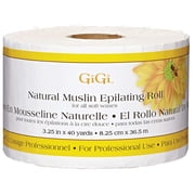 Gigi Natural Muslin Roll 3.25" wide