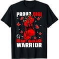 thumbnail image 1 of Gigi Of A Heart Warrior Heart Disease Awareness Boxing T-Shirt, 1 of 4