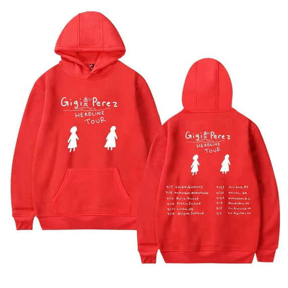 Gigi Perez 2025 Headline Tour Unisex Streetwear Hoodie - Casual Pullover Sweatshirt