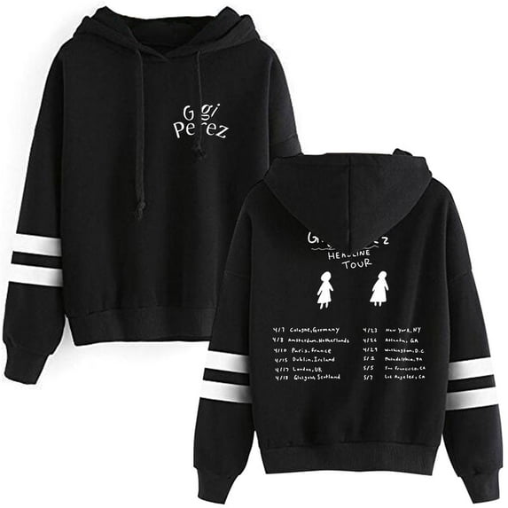 Gigi Perez 2025 Headline Tour Unisex Streetwear Pullover Hoodie - Long Sleeve Casual Sweatshirt