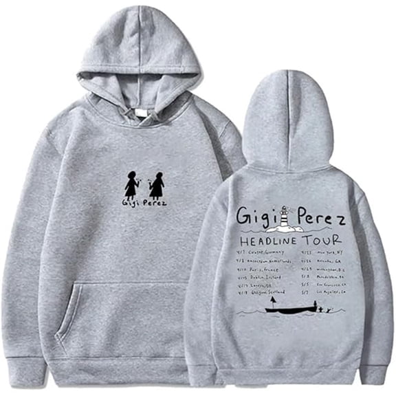 Gigi Perez 2025 Headline Tour Unisex Streetwear Pullover Hoodie – Long Sleeve Casual Sweatshirt