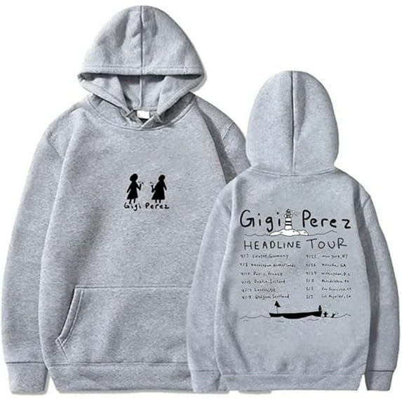 Gigi Perez 2025 Headline Tour Unisex Streetwear Pullover Hoodie – Long Sleeve Casual Sweatshirt