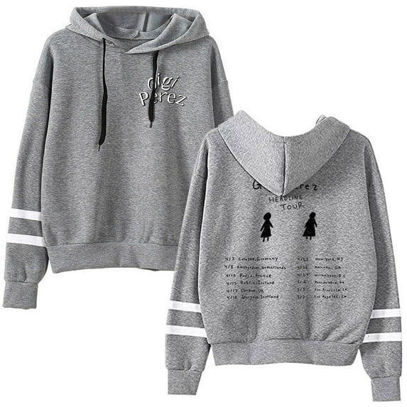 Gigi Perez 2025 Headline Tour Unisex Streetwear Pullover Hoodie - Long Sleeve Casual Sweatshirt