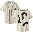 thumbnail image 1 of Gigi Perez Big Squid Arms Merch Baseball Jersey Shirt V-Neck Women Men Short Sleeve Streetwear Clothes, 1 of 2