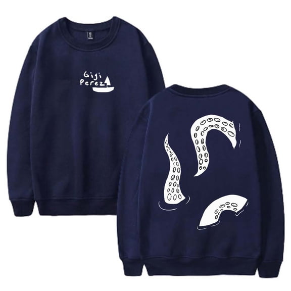 Gigi Perez Big Squid Arms Merch Sweatshirt Women Men Casual Crewneck Long Sleeve Pullover Clothes