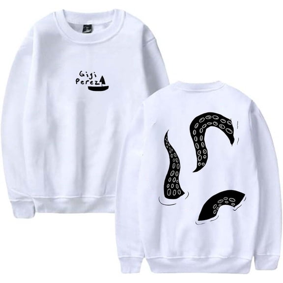 Gigi Perez Big Squid Arms Merch Sweatshirt Women Men Casual Crewneck Long Sleeve Pullover Clothes