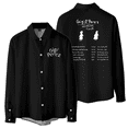 thumbnail image 1 of Gigi Perez Headline Tour Shirt Women Men Long Sleeve Turndown Collar Casual Fashion Shirts, 1 of 2