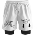 thumbnail image 1 of Gigi Perez Headline Tour Shorts Women Men 2 in 1 SweatShorts Fashion Outdoor Sportswear, 1 of 2