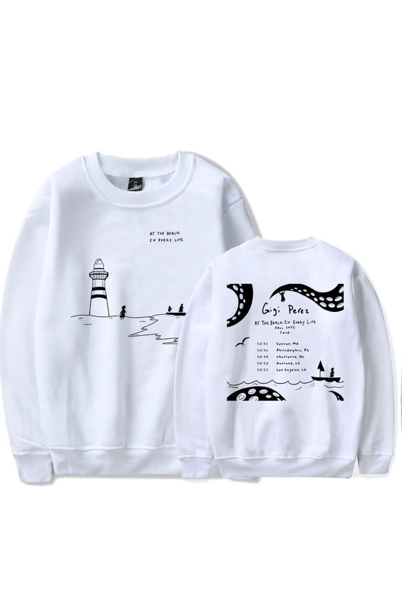 Gigi Perez Merch Sailor Song Sweatshirt No Hood Crew Neck Soft Men's & Women's Casual Wear