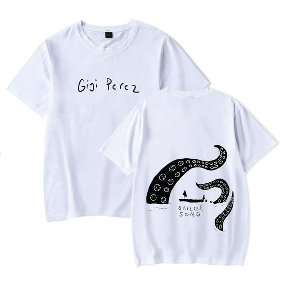 Gigi Perez Sailor Song Merch Short Sleeve T-shirt Unisex Fashion Crew Neck Top
