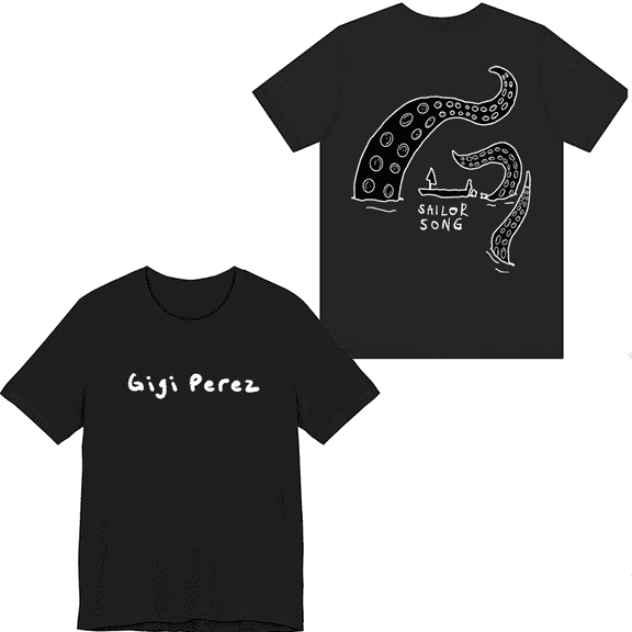 Gigi Perez Sailor Song Merch T-Shirts Printed Tees Short Sleeve Crewneck Top for Women Men