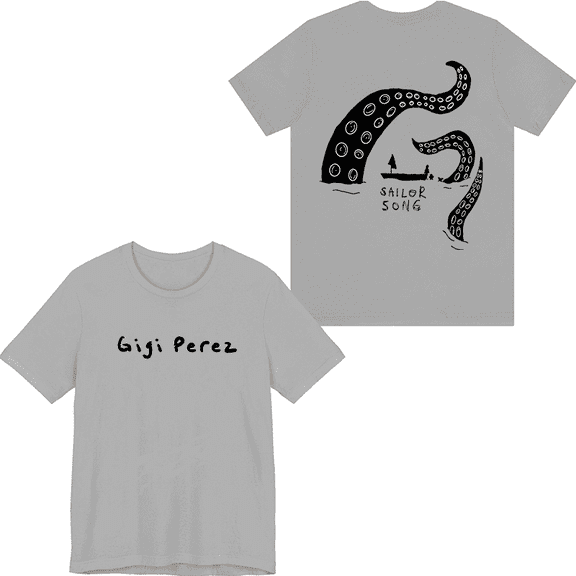 Gigi Perez Sailor Song Merch T-Shirts Printed Tees Short Sleeve Crewneck Top for Women Men