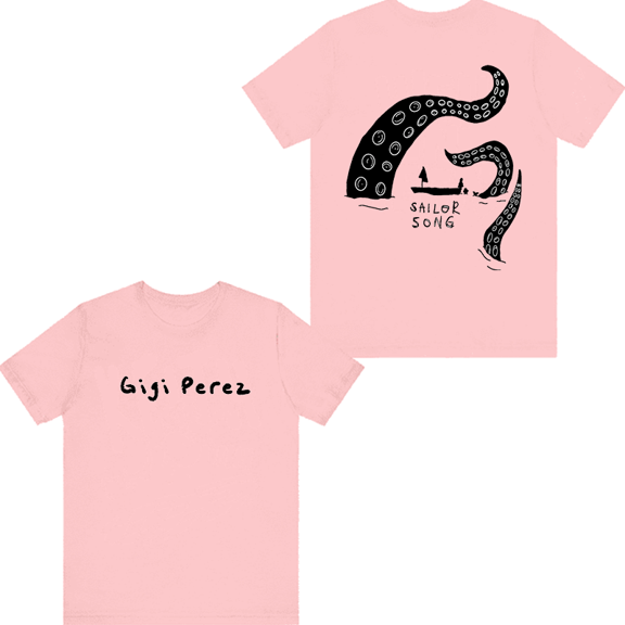 Gigi Perez Sailor Song Merch T-Shirts Printed Tees Short Sleeve Crewneck Top for Women Men