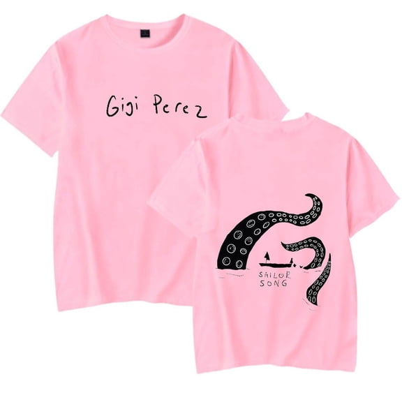 Gigi Perez T-shirt Summer New Fashion Printed Women Men Casual Short Sleeve