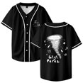 thumbnail image 1 of Gigi Perez Twister Baseball Jersey Shirt at The Beach in Every Life Album V-Neck Women Men Short Sleeve Streetwear Clothes, 1 of 2