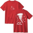 thumbnail image 1 of Gigi Perez Twister Cotton T-Shirt at The Beach in Every Life Album Women Men Casual Crewneck Short Sleeve Tee, 1 of 3