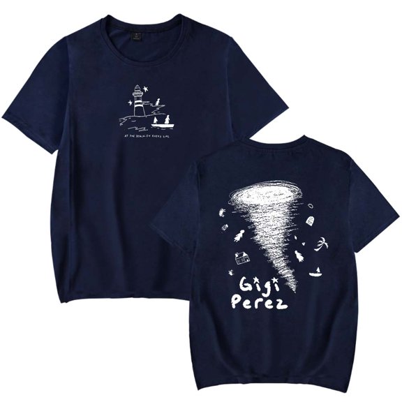 Gigi Perez Twister T-Shirt at The Beach in Every Life Album Women Men Casual Crewneck Short Sleeve Fashion Tee