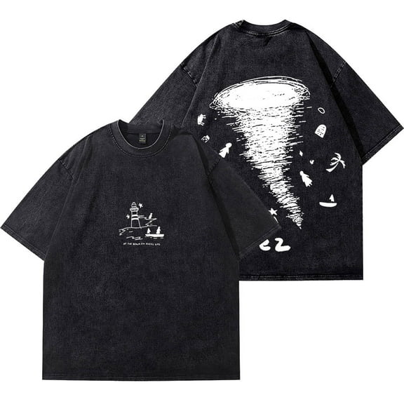 Gigi Perez Twister Wash WeChat At The Beach In Every Life Merch men's and women's casual cotton short sleeved T-shirt