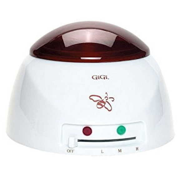 Gigi Professional Wax Warmer, with Temperature Control Lever and Indicator Lights, See-Through Cover Prevents Wax Contamination, and Accommodates 8 Oz. & 14 Oz. Cans