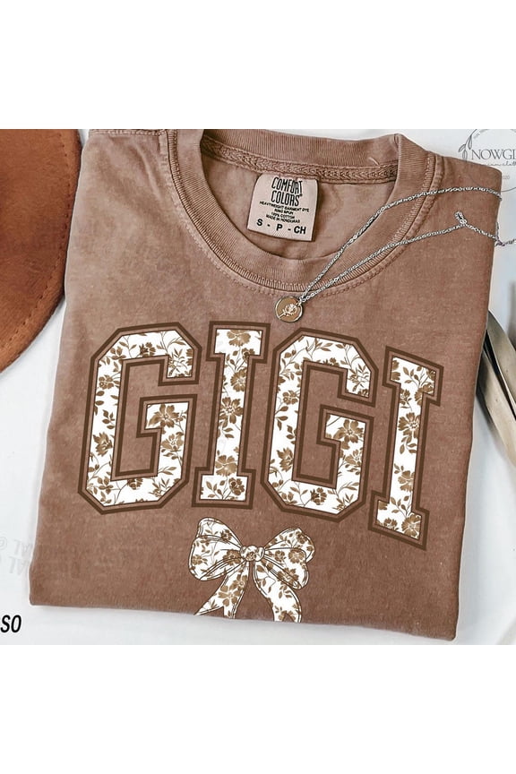 Gigi Shirt, Gigi T-Shirt, Gigi Tee, Cute Gigi Shirt, Gift for Gigi, Grandma Gift, Grandmother Shirt, Grandma Mimi Gigi Tee