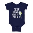 thumbnail image 1 of Gigi's Future Doubles Partner Baby Bodysuit One Piece 24 mo Navy Blue, 1 of 3