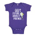 thumbnail image 1 of Gigi's Future Doubles Partner Baby Bodysuit One Piece 6 mo Purple, 1 of 3