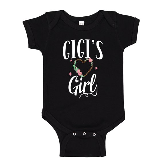 Gigi's Girl Baby Bodysuit One Piece 12 mo Black