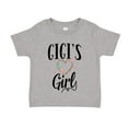thumbnail image 1 of Gigi's Girl Toddler T-Shirt 2T Athletic Heather, 1 of 3