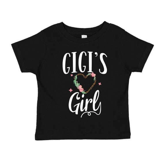 Gigi's Girl Toddler T-Shirt 4T Black