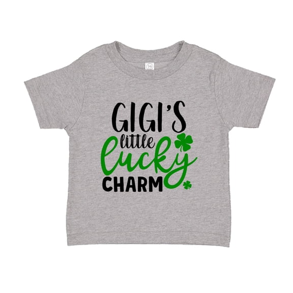 Gigi's Little Lucky Charm Toddler T-Shirt 2T Athletic Heather