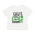 thumbnail image 1 of Gigi's Little Lucky Charm Toddler T-Shirt 4T White, 1 of 3