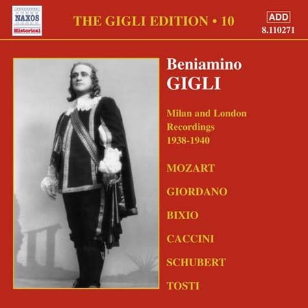 Gigli,B. - Gigli Edition 10 - Music & Performance - CD