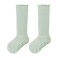 thumbnail image 1 of GigrtiJin 0 Months-3 Years Preemie Newborn's Grip Socks Solid Color Ribbed Knee-High Socks Toddler Baby Cute Cotton Socks, 1 of 3