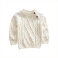 thumbnail image 1 of GigrtiJin 0T-6T Kids Knit Sweaters Crew Neck Long Sleeve Sweaters Fall Winter Baggy Casual Pullover Sweaters, 1 of 4