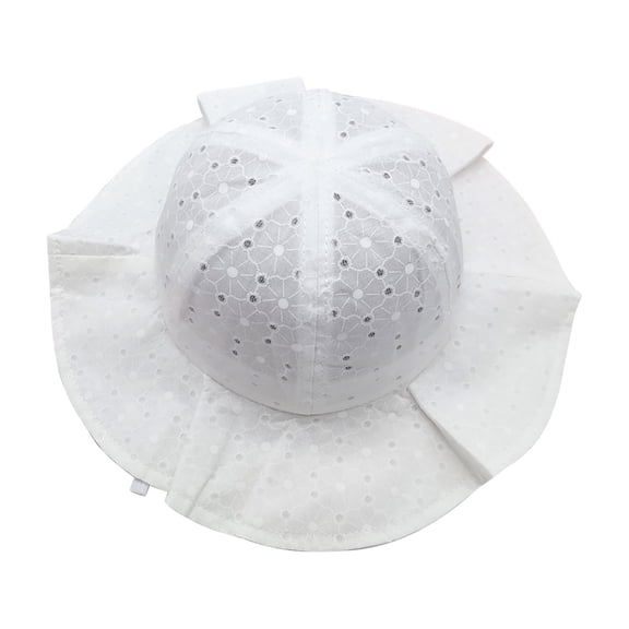 GigrtiJin 1-4 Years Inmfant Toddler Cotton Bucket Hat Solid Color Wide Brim Cute Casual Sunshade Hats