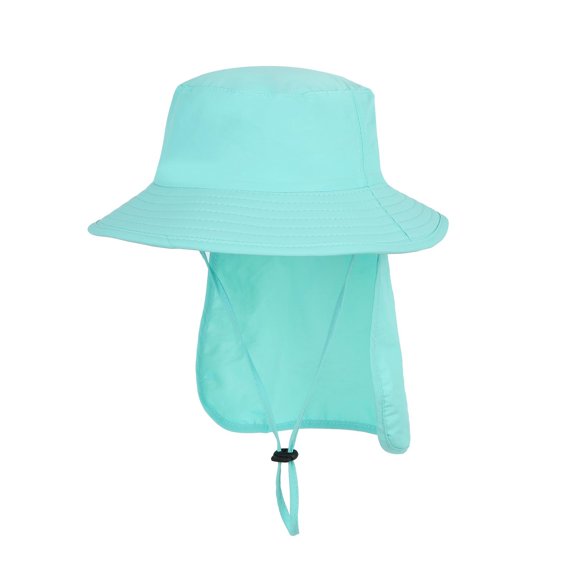 GigrtiJin 18 Months-5 Years Infant Toddler's Sunproof Hats Solid Color Unisex Sunshade Bucket Caps Drawstring Packable Beach Hats