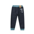thumbnail image 1 of GigrtiJin 2-13 Years Toddler Children's Cotton Pants Solid Color Elastic Waisted Cinch&nbsp;Bottom Sweatpants Casual Activewear Pants, 1 of 2