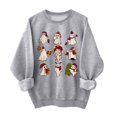 thumbnail image 1 of GigrtiJin Womens Christmas Sweatshirts Graphic Print Long Sleeves Pullover Blouses Fashion Casual Loose Tops, 1 of 4