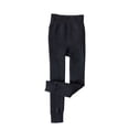 thumbnail image 1 of GigrtiJin 3-13 Years Toddler Children Cotton Leggings Solid Color Elastic High Waist Bottom Cinch Thermal Pants Base Warm Pants, 1 of 5