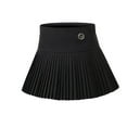 thumbnail image 1 of GigrtiJin 3-15 Years Toddler Girls Teens Tennis Skirt Solid Color High Waist Pleated Half Skirt Preppy Campus Sport Skirt, 1 of 6