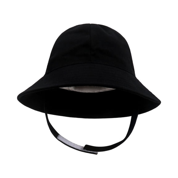GigrtiJin 4 Months-3 Years Bucket for Newborn Infant Solid Color Wide Brim Sunshade Fisherman Hats